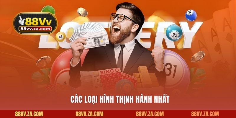 Các loại hình thịnh hành nhất